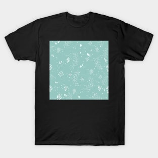 Winter Twigs Pattern T-Shirt